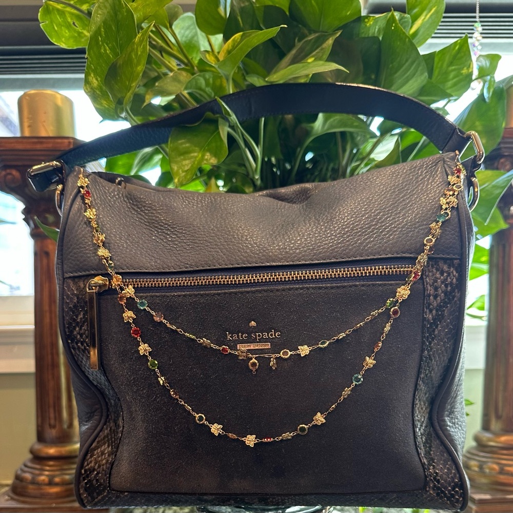 Kate Spade Navy and Black Shoulder Bag